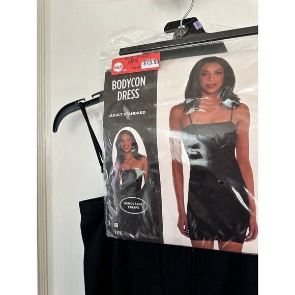 Bodycon Black Dress adult standard size - Picture 3 of 8